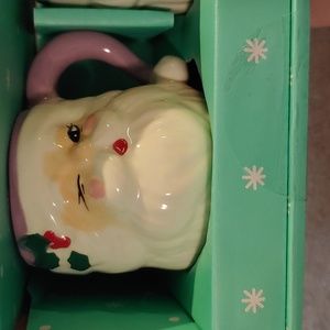 Brand New Lang Santa Espresso Cups Set of 4